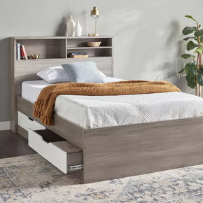 Jamie Single Bed with Storage - 120x200 cm