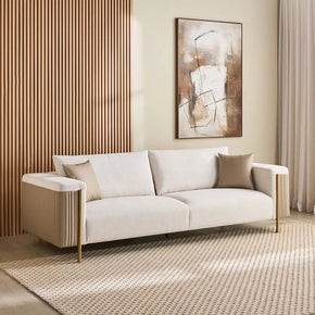 Allecia 4-Seater Fabric Sofa