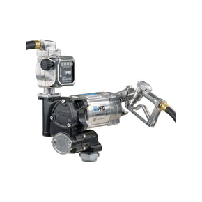 GPRO 20 GPM 115V FUEL TRANSFER PUMP WITH 5-30 GPM FUEL METER - 3/4-INCH OUTLET