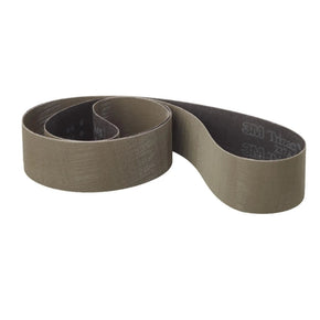3M Trizact 237AA Film-lok, Full-flex Cloth Belt, A30 X-weight, Gray, 4 inches x 132 inches, 1 Each