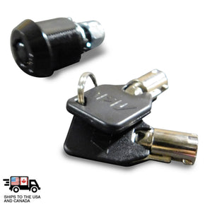 Tubular Lock and Key Set Keyed 1201-1210